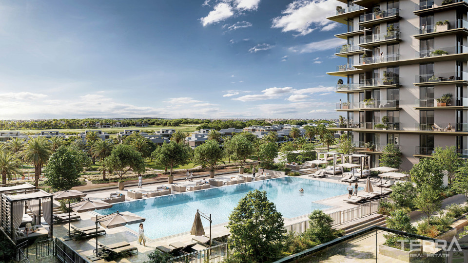 City and Golf Course View Apartments for Sale in Dubai Hills Estate