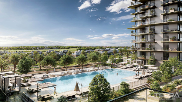 City and Golf Course View Apartments for Sale in Dubai Hills Estate