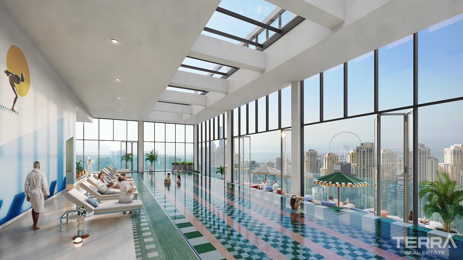 Dubai Marina'da Mobilyalı ve Şehir Manzaralı Sıfır Daireler - 114982
