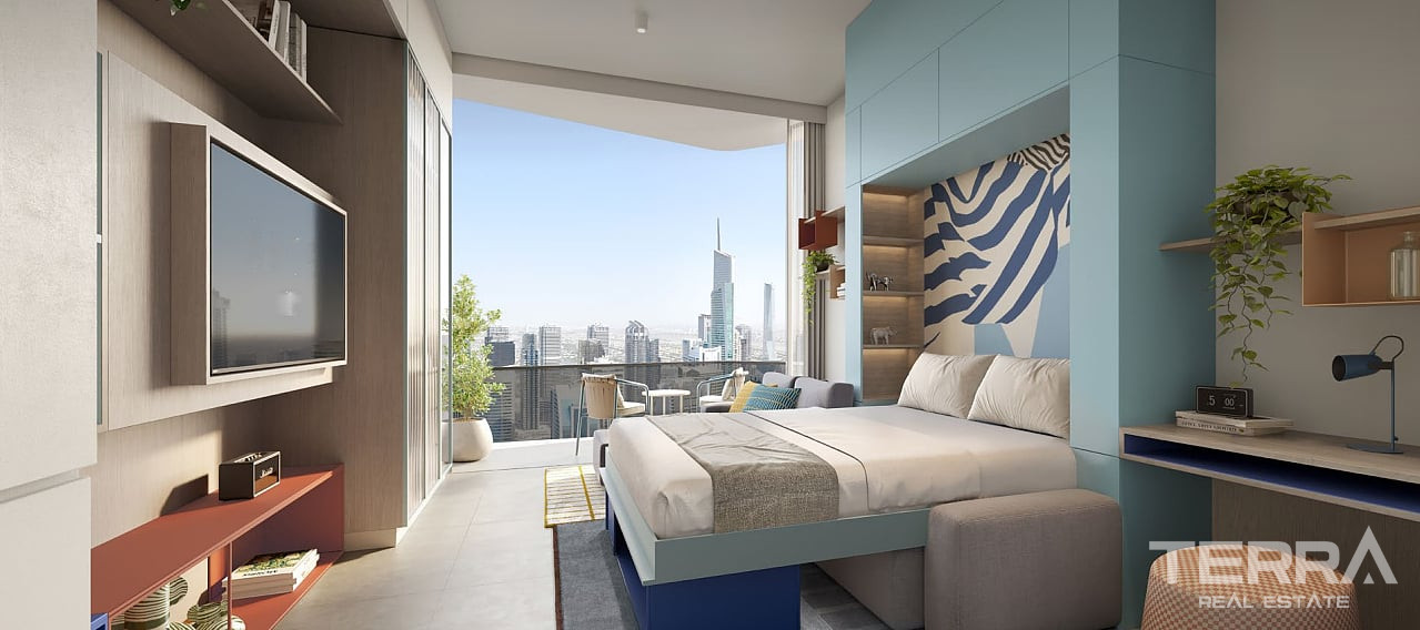 Dubai Marina'da Mobilyalı ve Şehir Manzaralı Sıfır Daireler - 114993