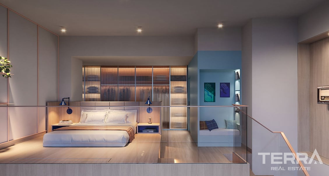 Dubai Marina'da Mobilyalı ve Şehir Manzaralı Sıfır Daireler - 115004