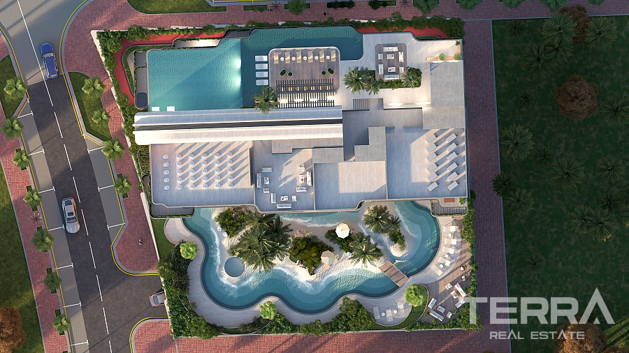 Dubai, Jumeirah Village Circle'da Satılık Şehir Manzaralı Daireler - 115019