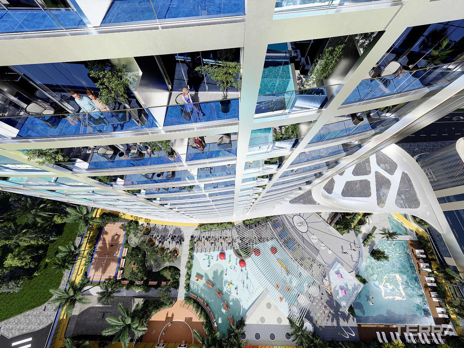 Apartments with Private Pool in Dubai, Jumeirah Village Triangle - 115088