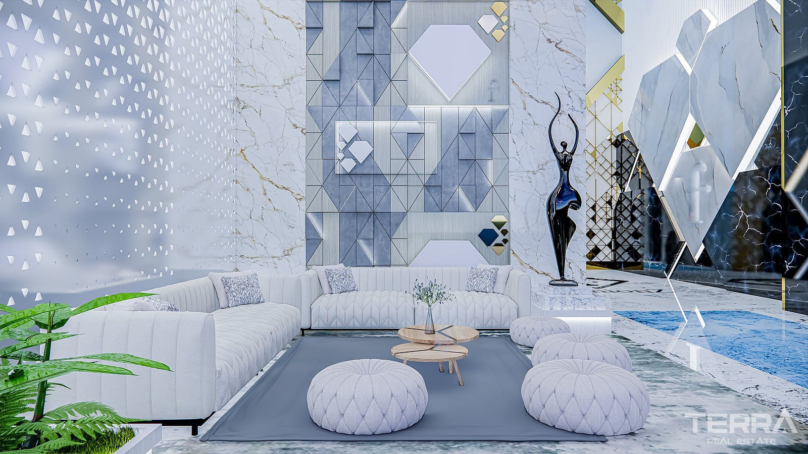 Apartments with Private Pool in Dubai, Jumeirah Village Triangle - 115091
