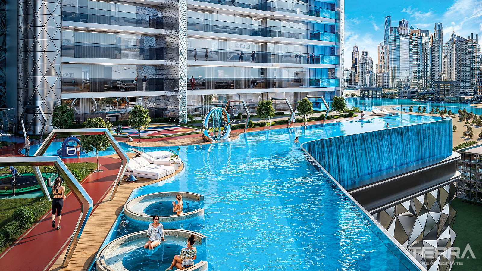 Dubai, Jumeirah Lake Towers'da Satılık Mobilyalı Daireler - 115109