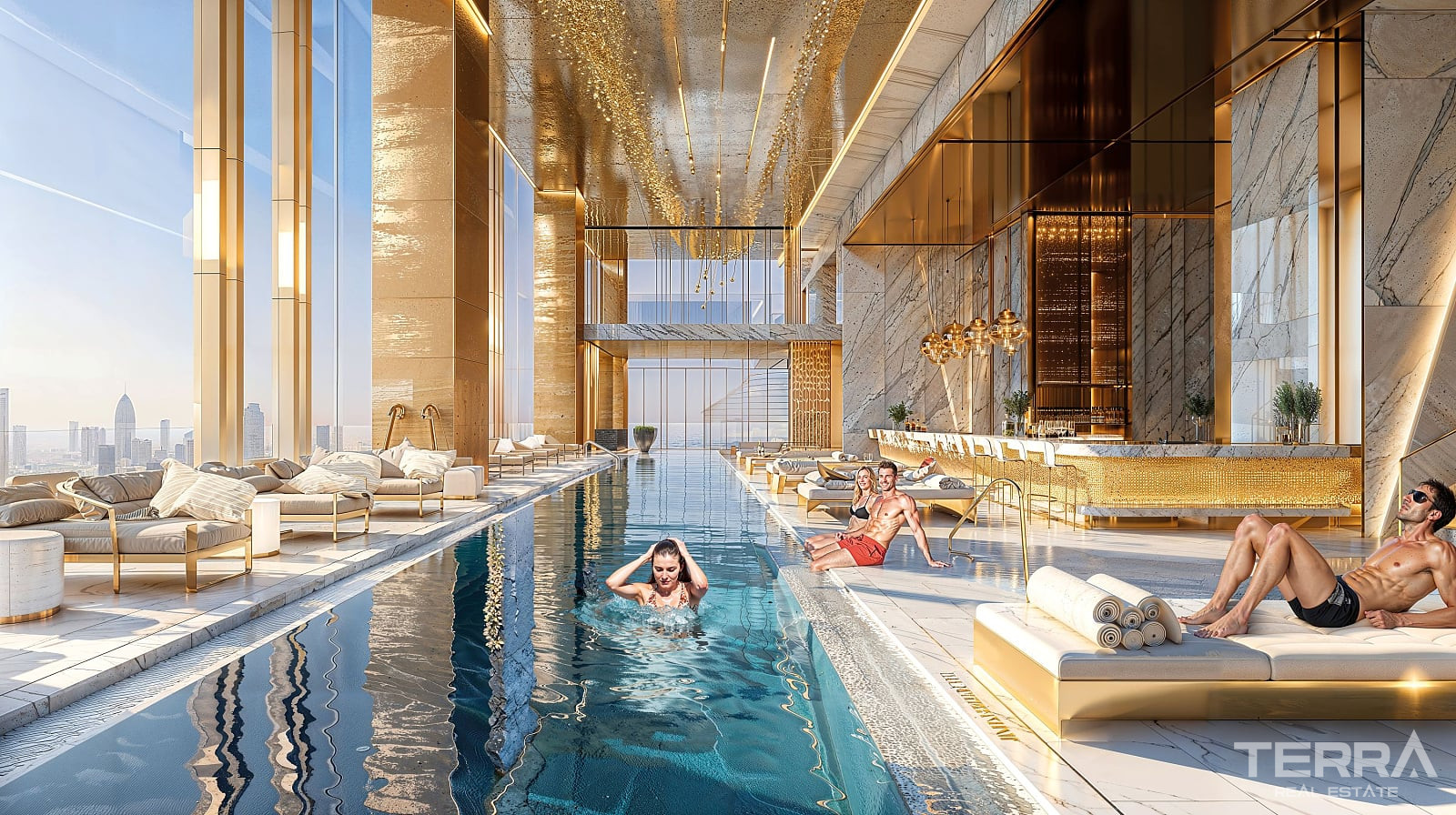 Dubai, Jumeirah Lake Towers'da Satılık Mobilyalı Daireler - 115113