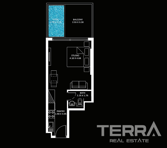 Dubai, Jumeirah Lake Towers'da Satılık Mobilyalı Daireler - 115119