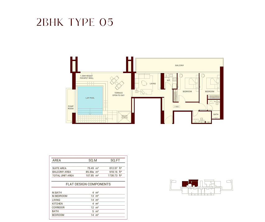 Dubai, Jumeirah Village Circle'da Satılık Daireler - 115134