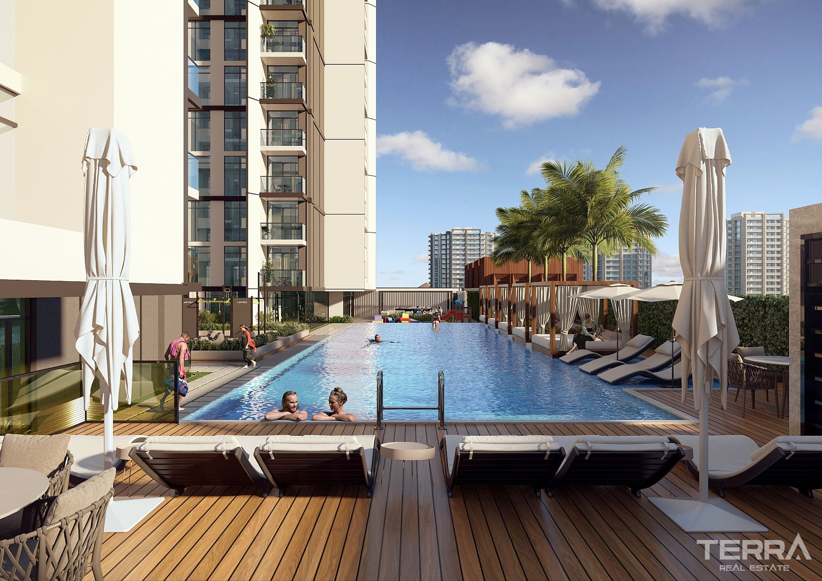 Jumeirah Village Circle, Dubai'de Satılık Şehir Manzaralı Daireler - 115148