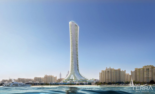 Lejligheder til salg ved havet på Palm Jumeirah, Dubai