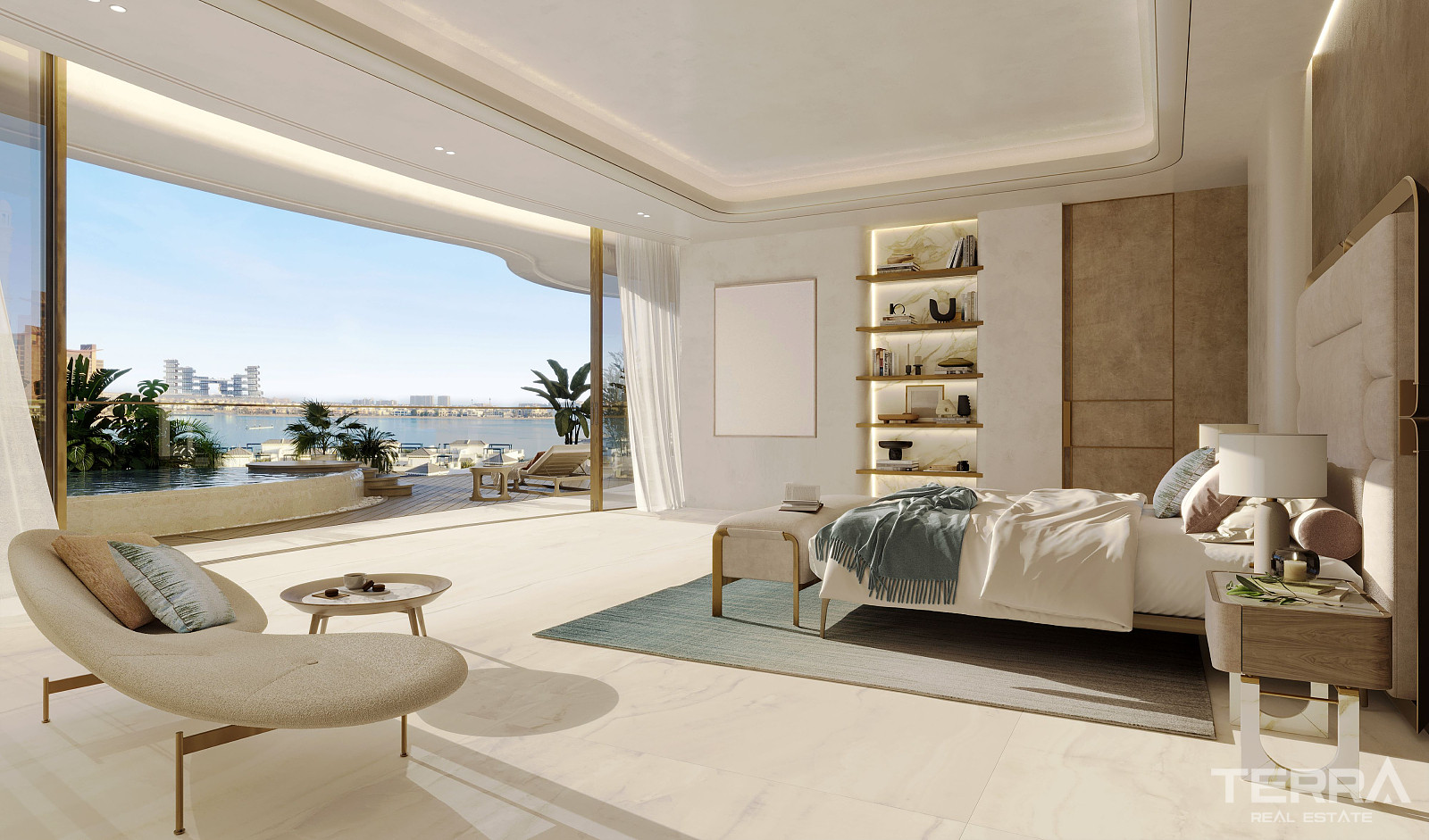 Seafront Apartments for Sale in Palm Jumeirah, Dubai, UAE - 115178