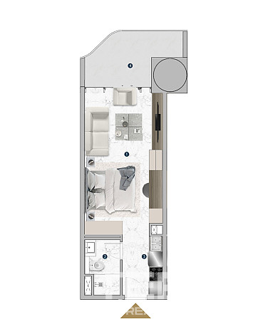 Dubai Marina’da Satılık Mobilyalı Daireler - 115294