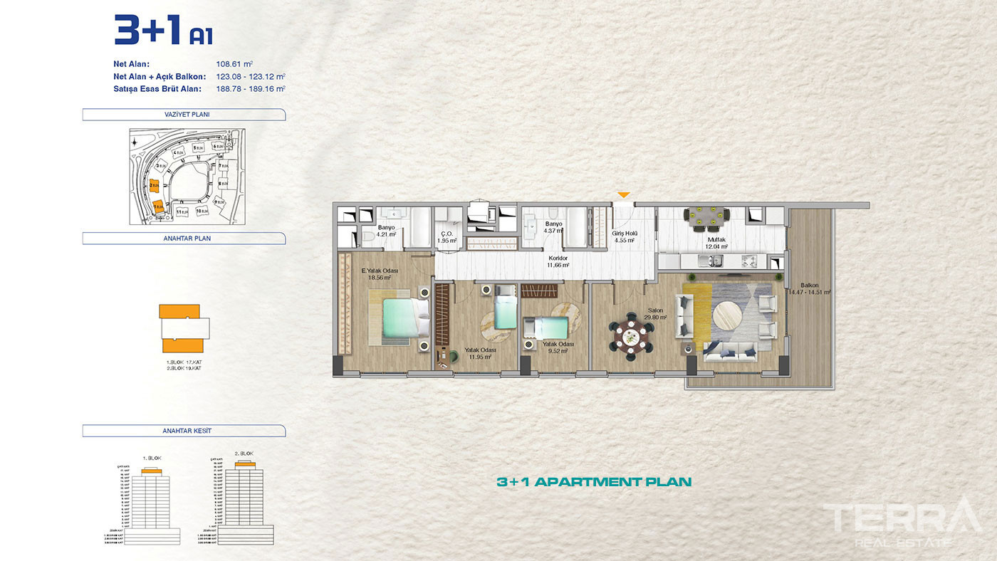 Apartments for Sale in Bağcılar, İstanbul, Turkey - 115363