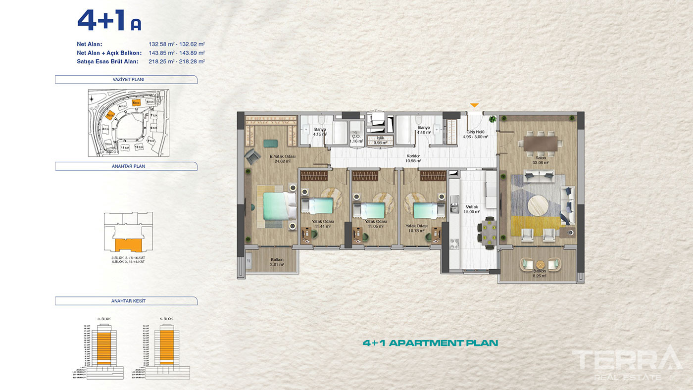Apartments for Sale in Bağcılar, İstanbul, Turkey - 115362