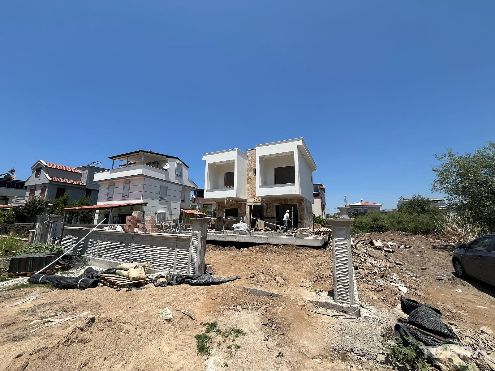 Willa z prywatnym basenem i ogrodem na sprzedaż w Kuşadası, Turcja - 115387