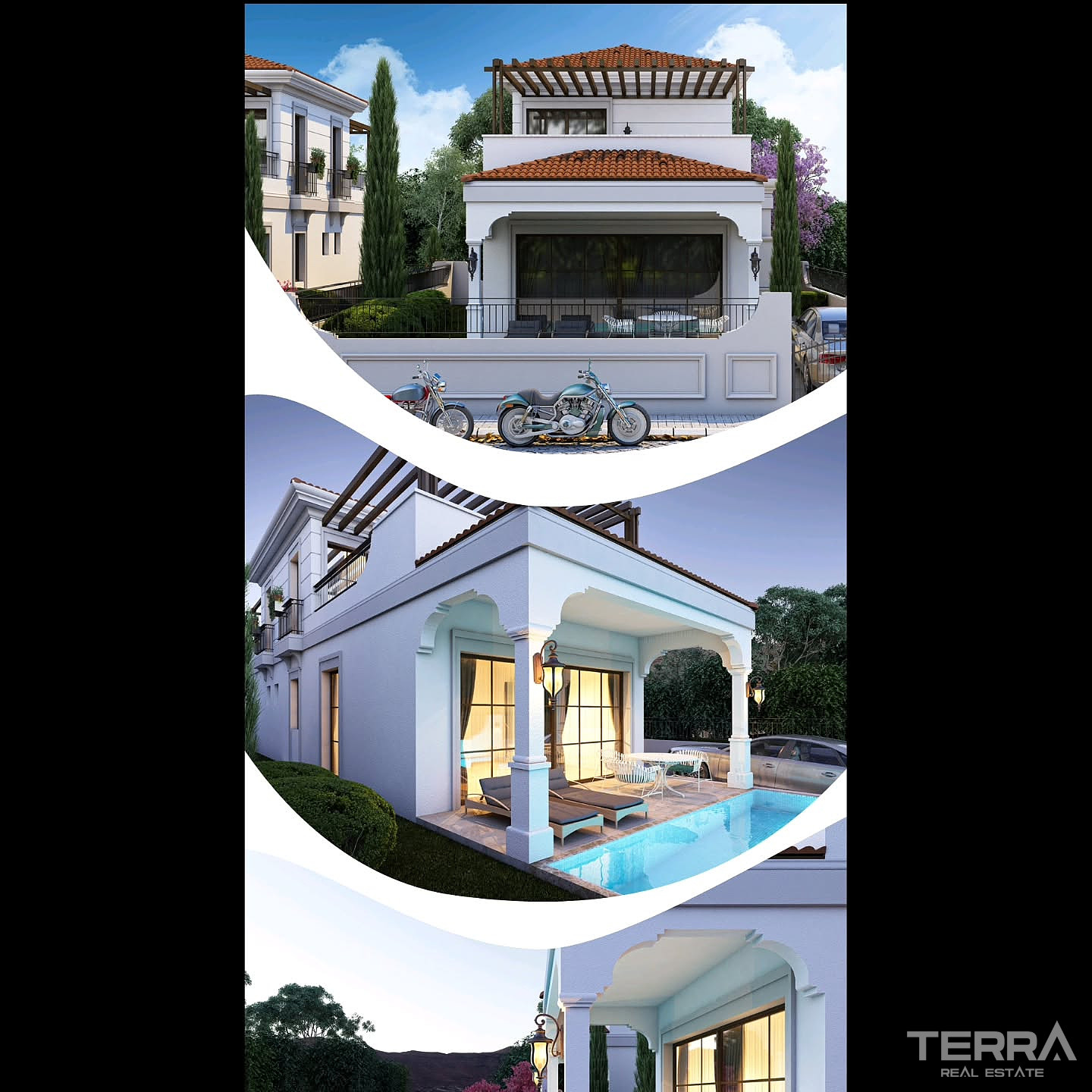 Aydın, Kuşadası'nda Özel Havuzlu Satılık Müstakil Villar - 115463