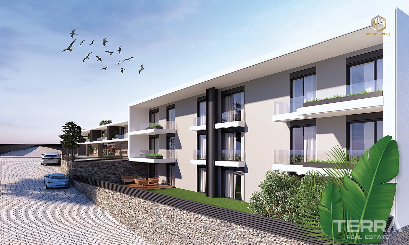 Kuşadası'nda Plaja 1 Km Uzaklıkta Satılık Sıfır Daireler - 115480