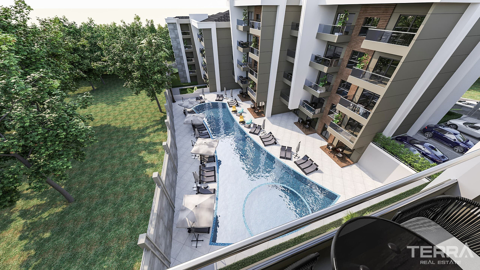 Aydın, Kuşadası'nda Yüzme Havuzlu Sitede Satılık Sıfır Daireler - 115504