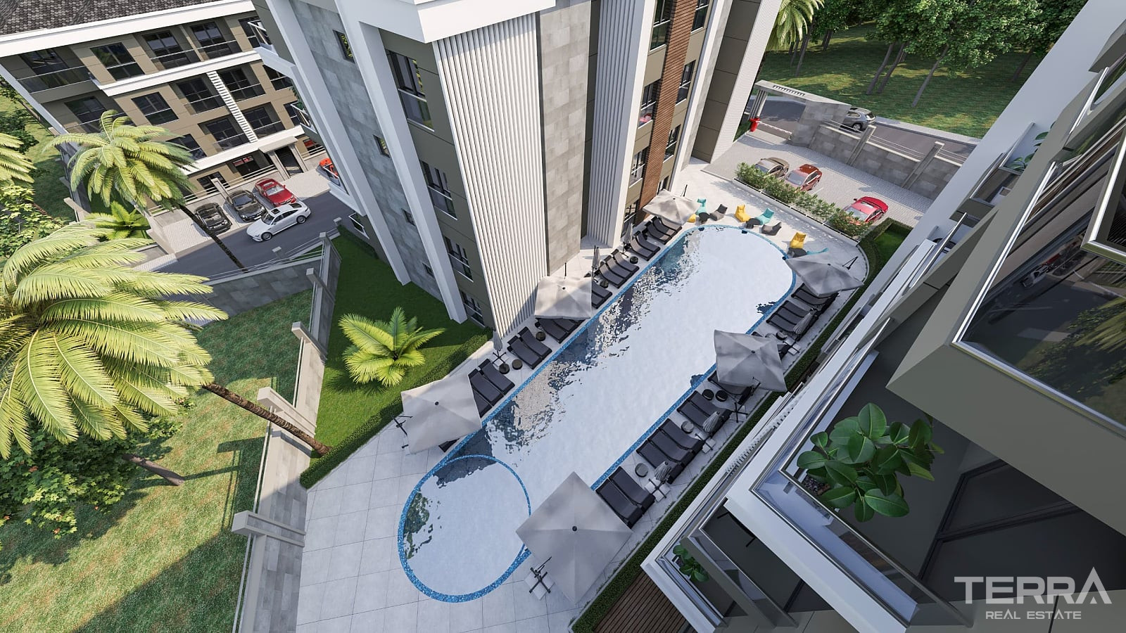 Aydın, Kuşadası'nda Yüzme Havuzlu Sitede Satılık Sıfır Daireler - 115506