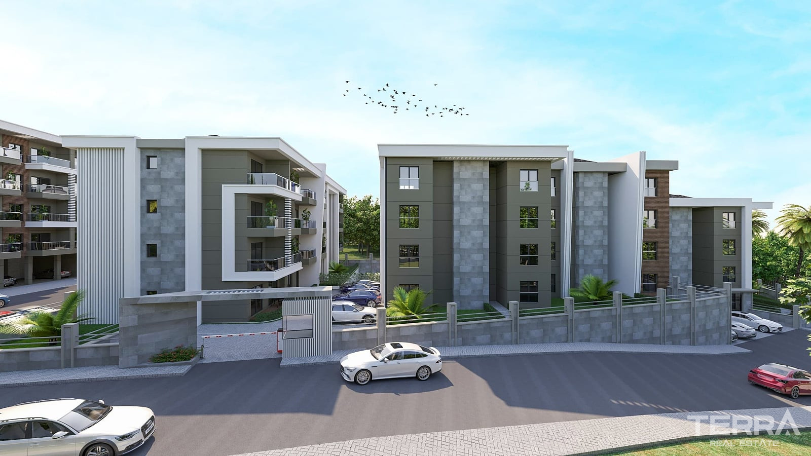 Aydın, Kuşadası'nda Yüzme Havuzlu Sitede Satılık Sıfır Daireler - 115507