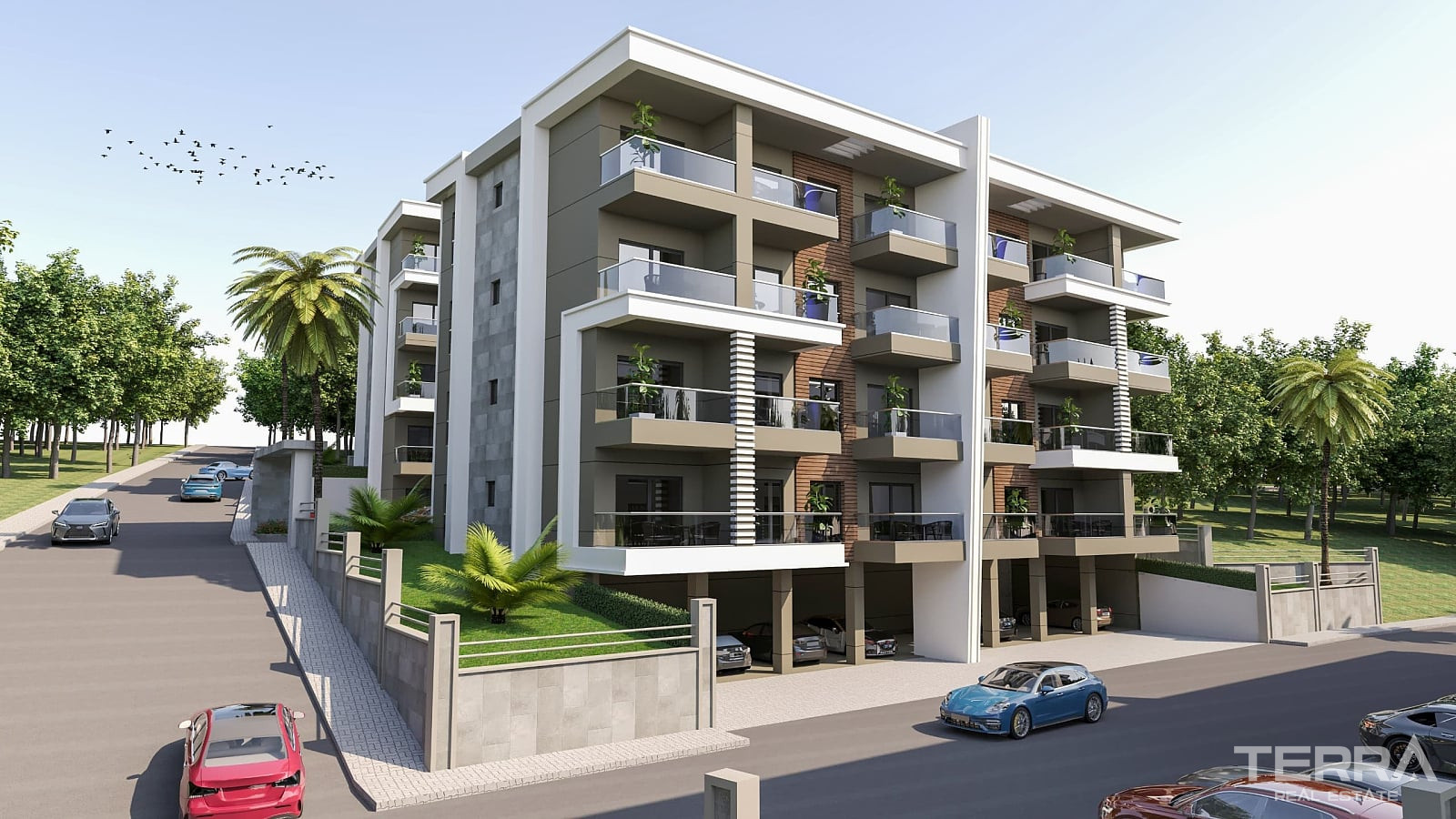Aydın, Kuşadası'nda Yüzme Havuzlu Sitede Satılık Sıfır Daireler - 115509