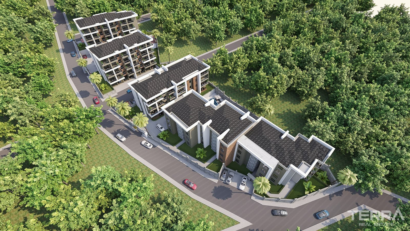 Aydın, Kuşadası'nda Yüzme Havuzlu Sitede Satılık Sıfır Daireler - 115515
