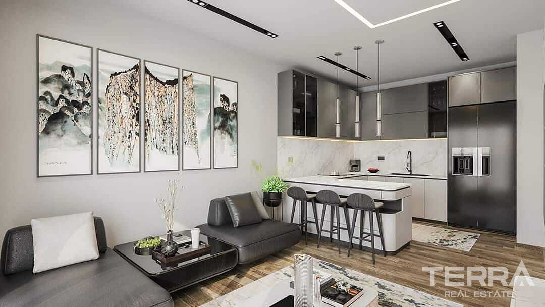 Aydın, Kuşadası'nda Yüzme Havuzlu Sitede Satılık Sıfır Daireler - 115519