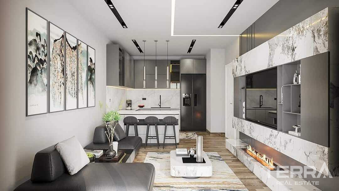 Aydın, Kuşadası'nda Yüzme Havuzlu Sitede Satılık Sıfır Daireler - 115521