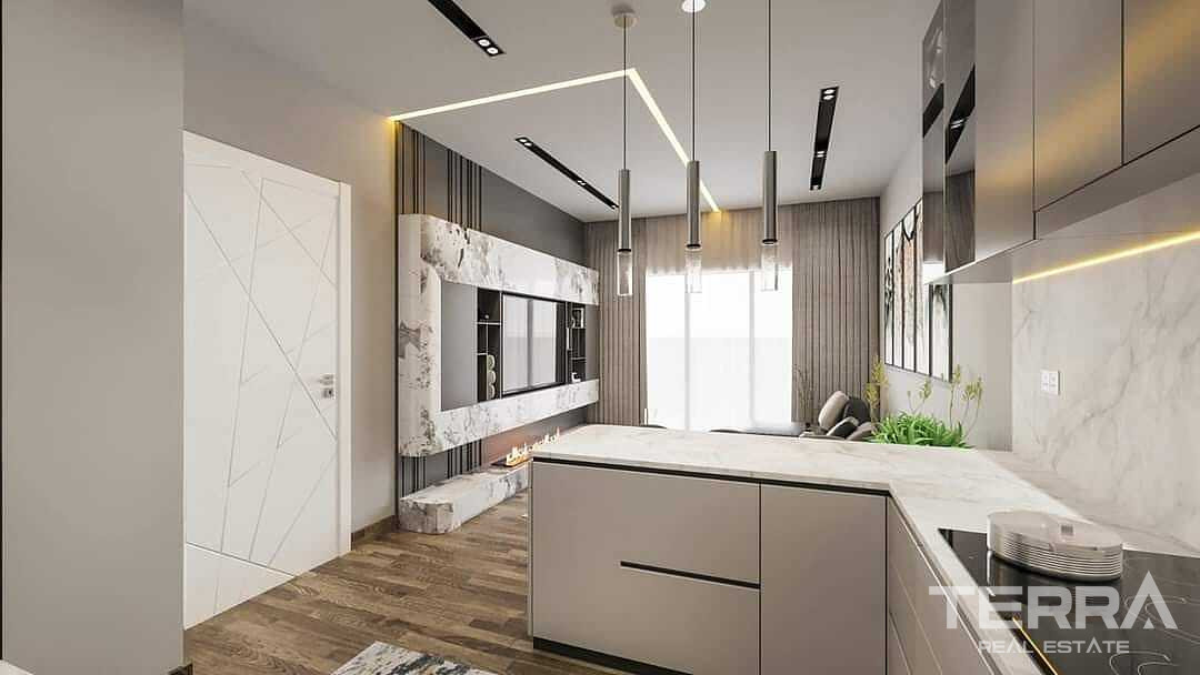 Aydın, Kuşadası'nda Yüzme Havuzlu Sitede Satılık Sıfır Daireler - 115522