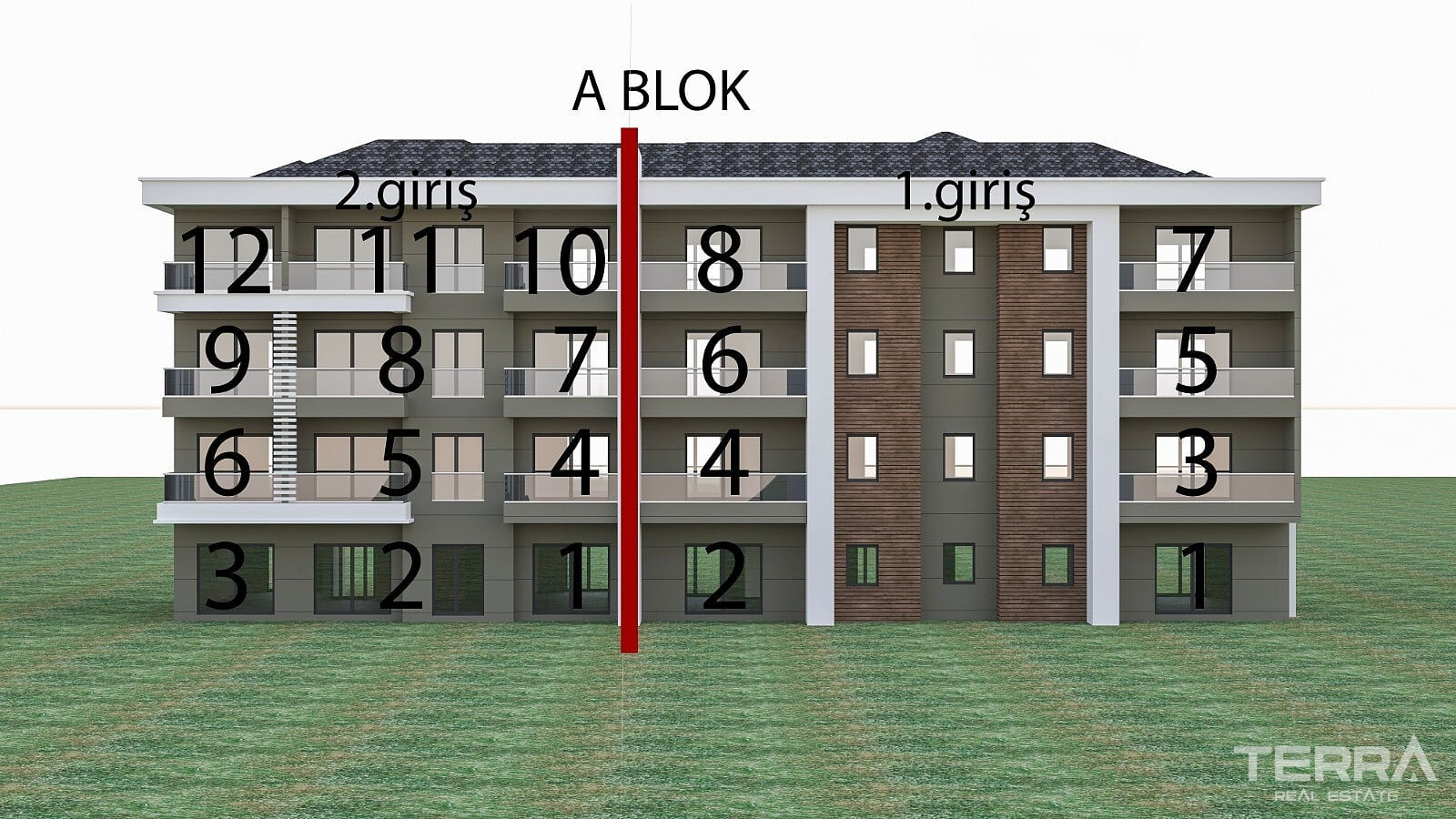Aydın, Kuşadası'nda Yüzme Havuzlu Sitede Satılık Sıfır Daireler - 115531