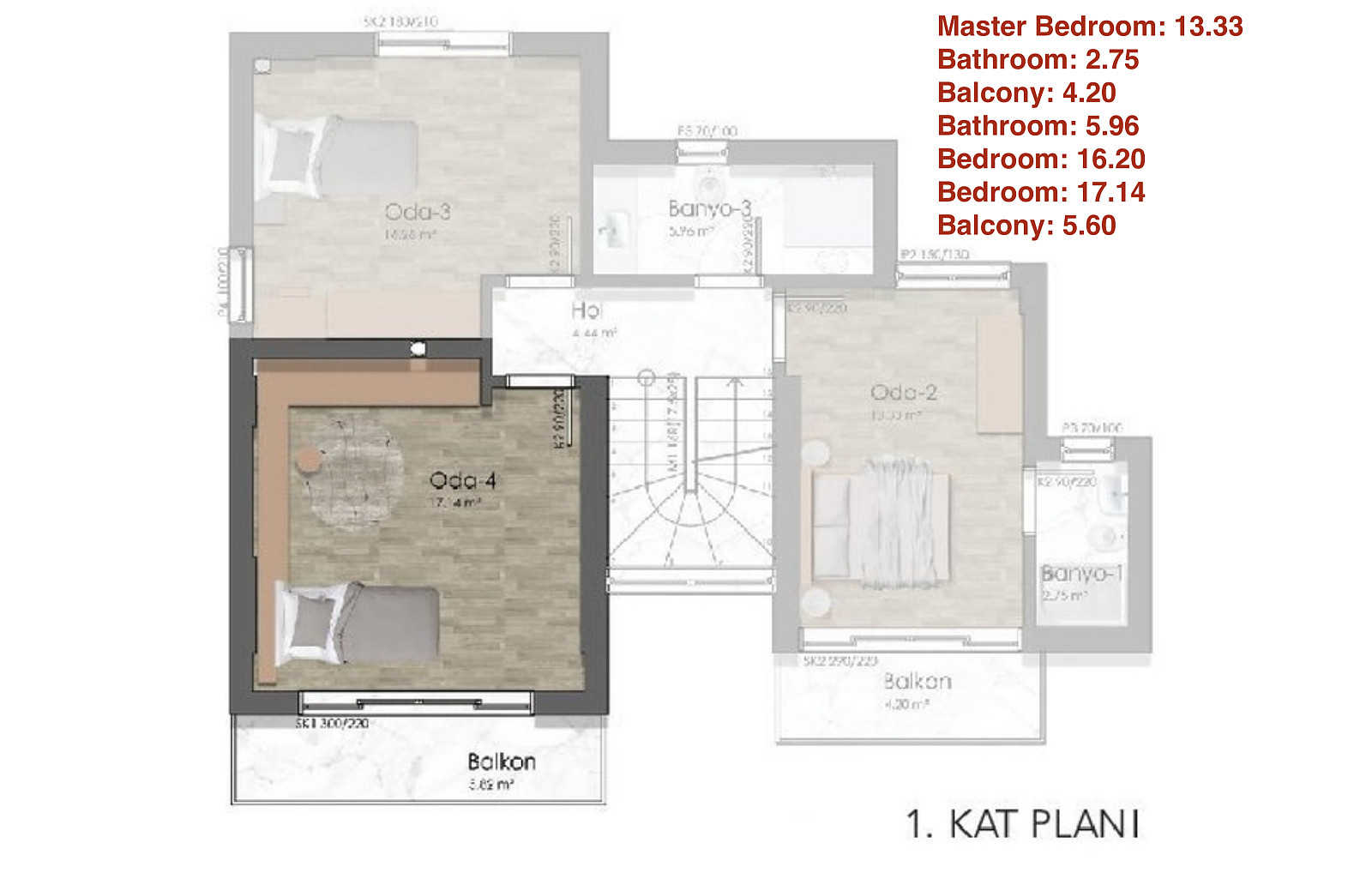 Villas with Private Pools for Sale in Kuşadası, Aydın - 115561