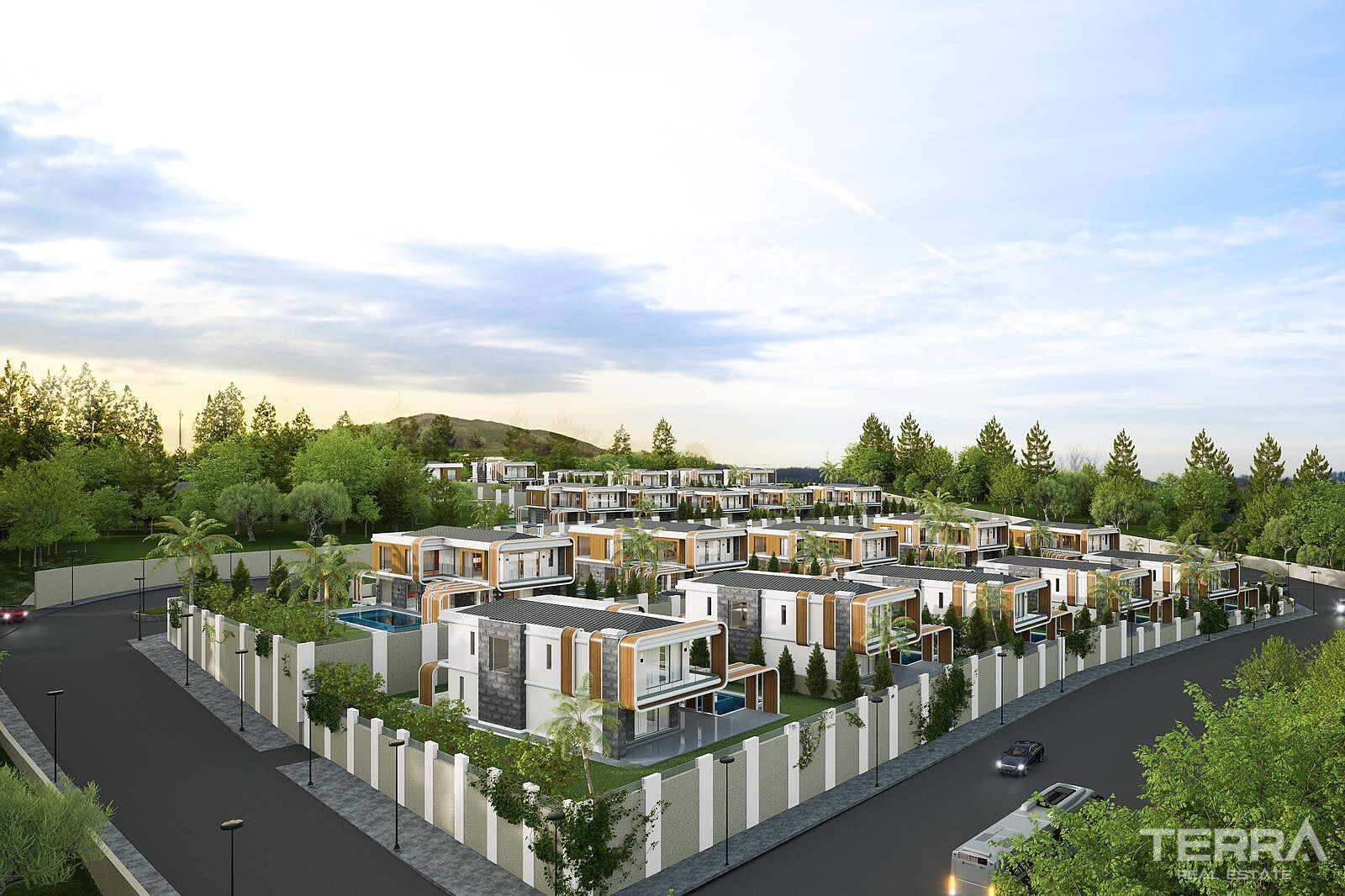 Detached Villas for Sale in Kuşadası, Aydın - 115625