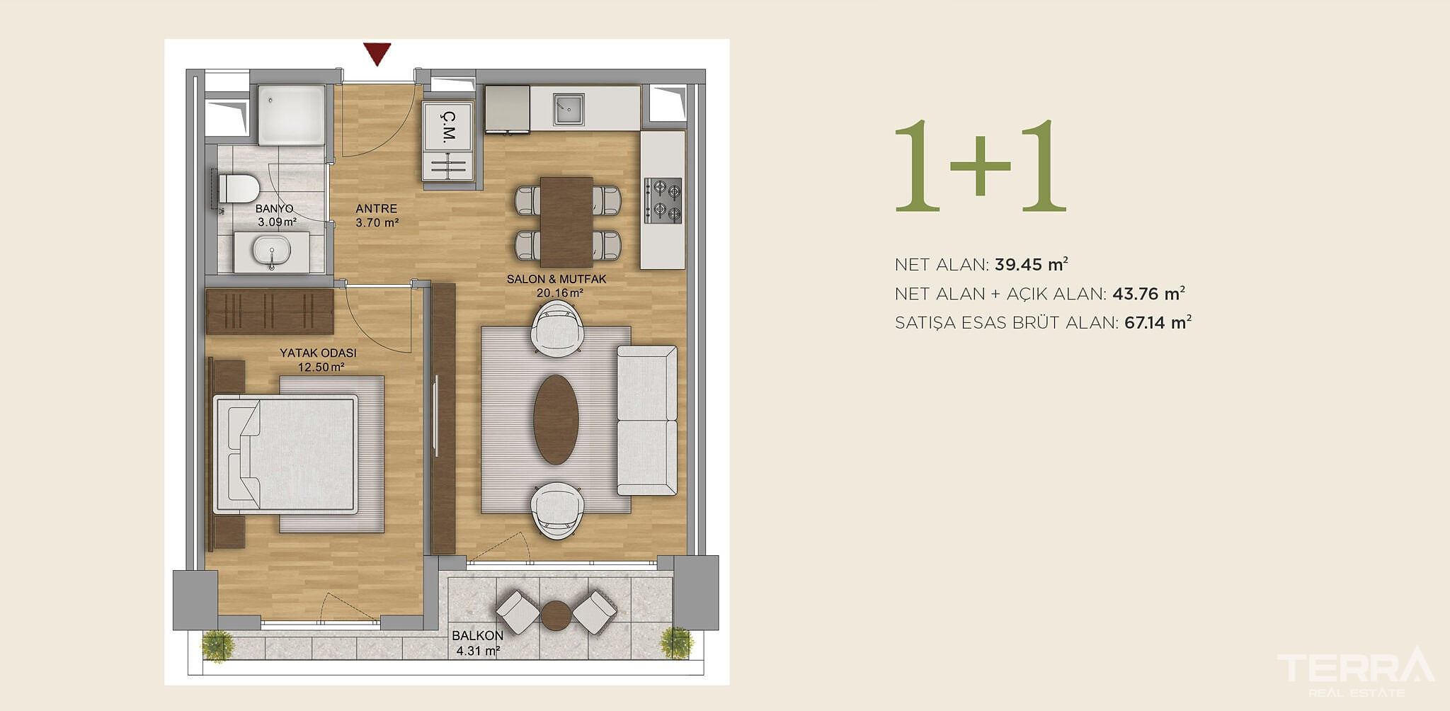 Luxury Apartments for Sale in Çankaya, Ankara, Turkey - 115736