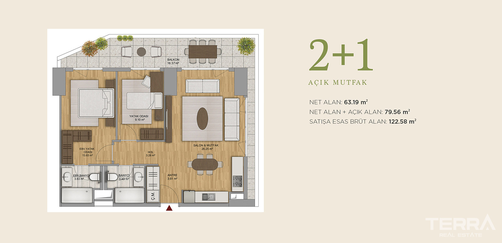 Luxury Apartments for Sale in Çankaya, Ankara, Turkey - 115738