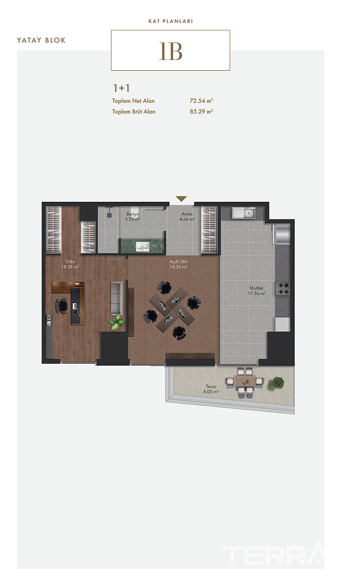 Luxury Apartments for Sale in Ankara, Çankaya - 115785