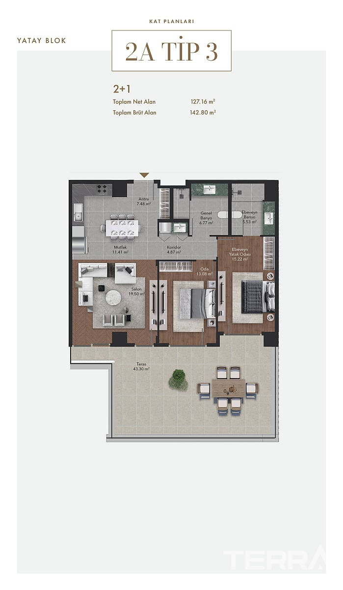 Luxury Apartments for Sale in Ankara, Çankaya - 115791
