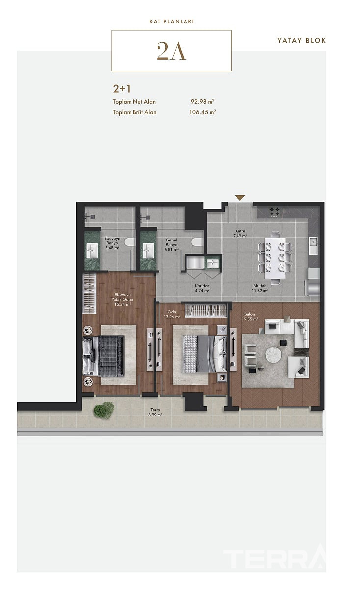 Luxury Apartments for Sale in Ankara, Çankaya - 115793
