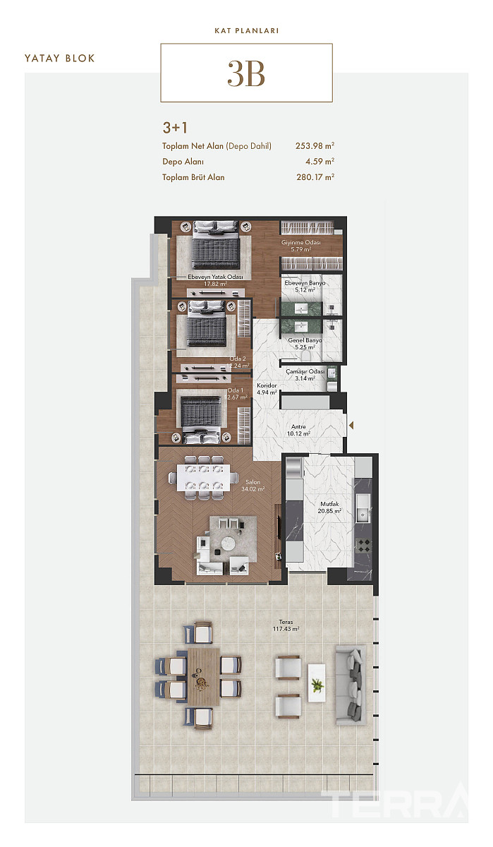 Luxury Apartments for Sale in Ankara, Çankaya - 115818