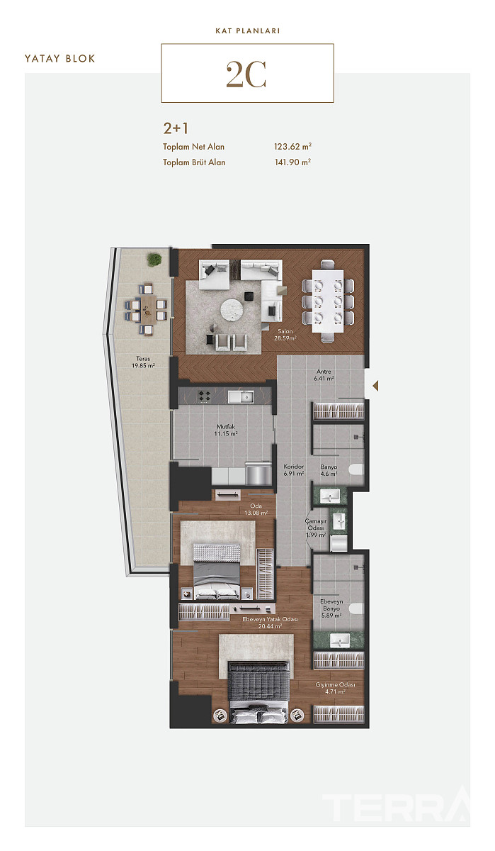 Luxury Apartments for Sale in Ankara, Çankaya - 115822