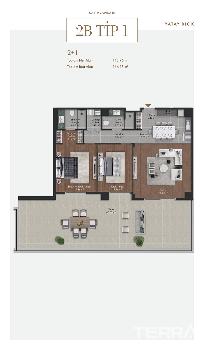 Luxury Apartments for Sale in Ankara, Çankaya - 115824