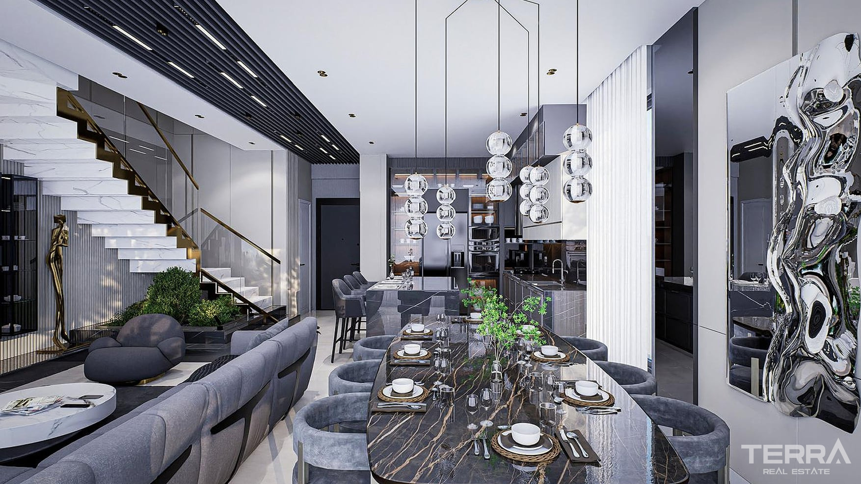 Villas with Gardens for Sale in Çankaya, Ankara, Turkey - 115841