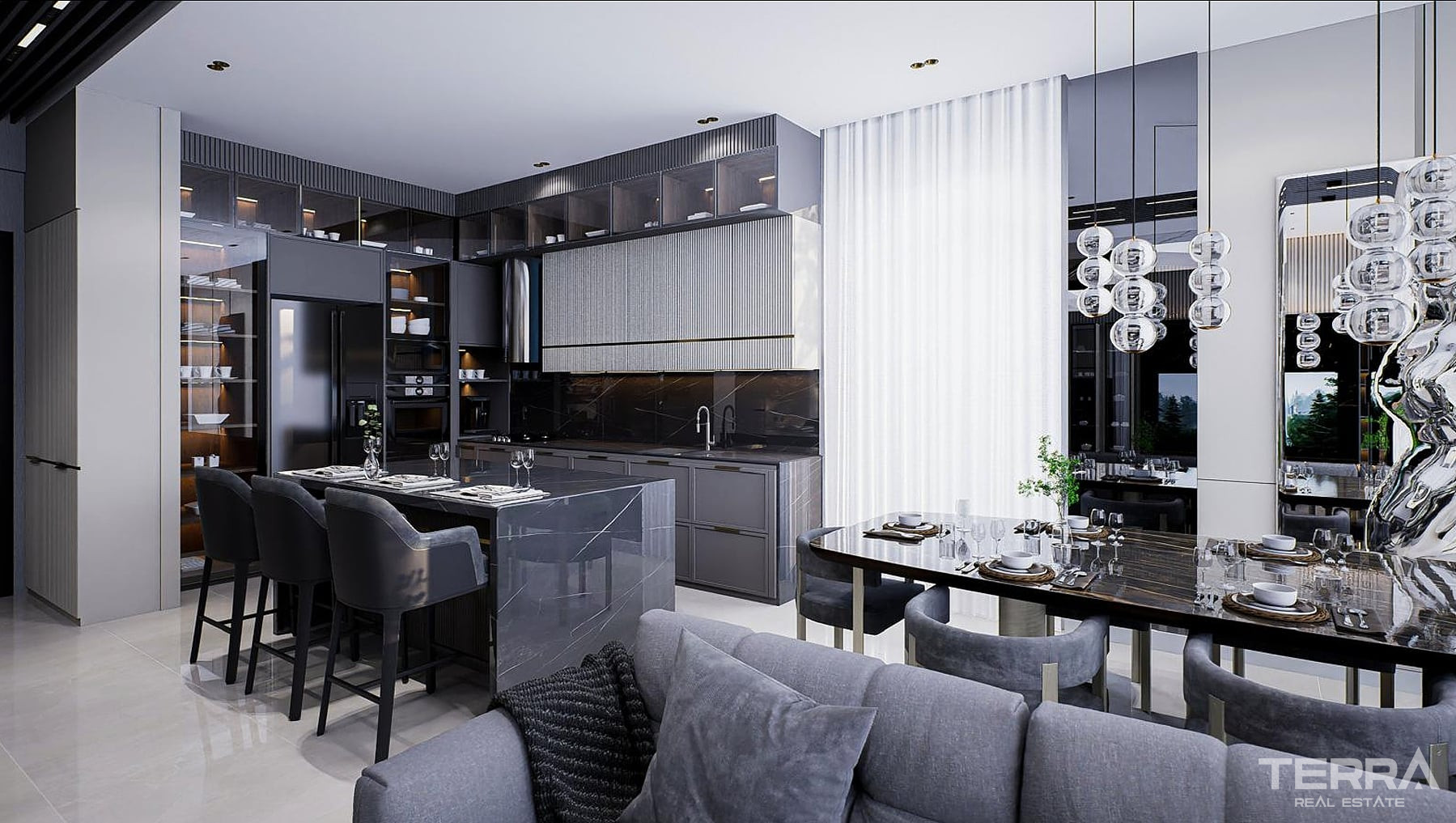 Villas with Gardens for Sale in Çankaya, Ankara, Turkey - 115843