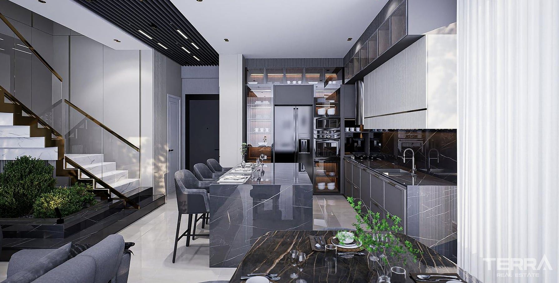 Villas with Gardens for Sale in Çankaya, Ankara, Turkey - 115844