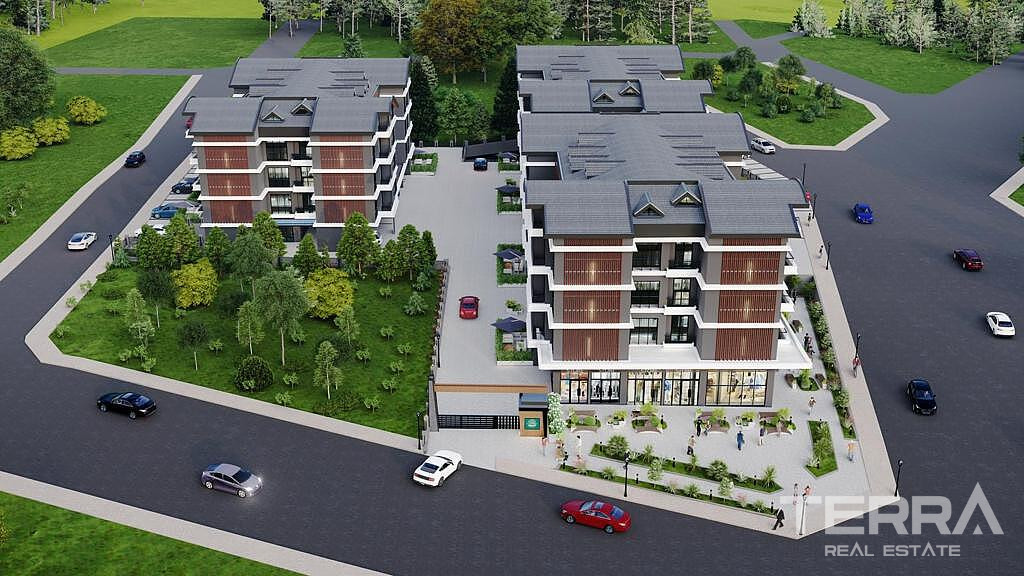 Central Apartments for Sale in Ankara, Gölbaşı, İncek - 115938