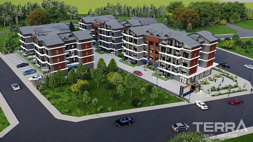 Central Apartments for Sale in Ankara, Gölbaşı, İncek - 115939