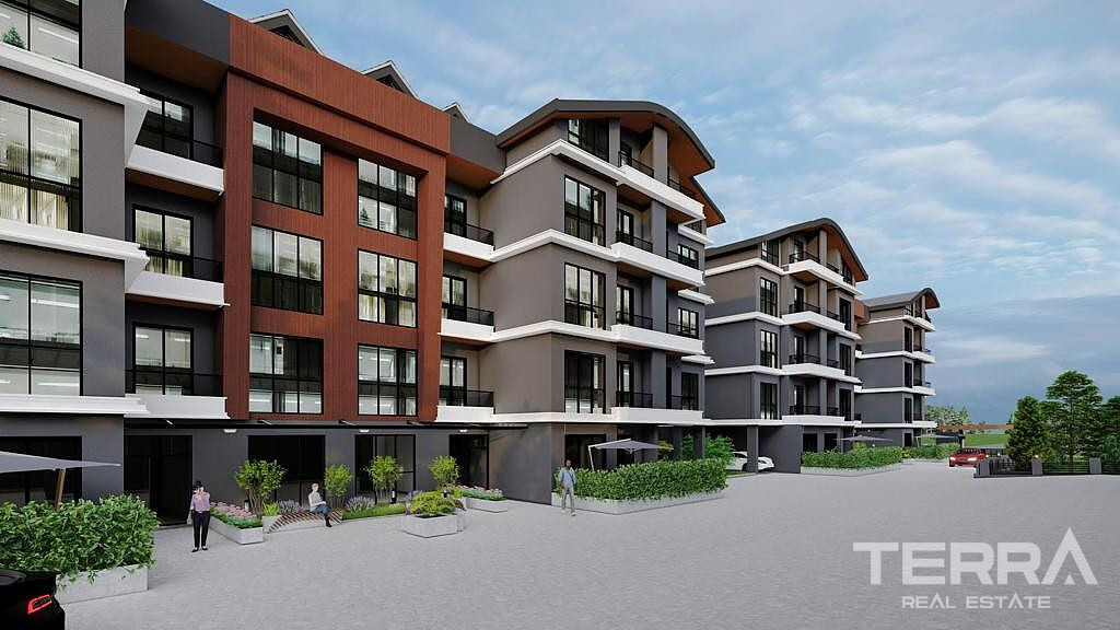 Central Apartments for Sale in Ankara, Gölbaşı, İncek - 115942