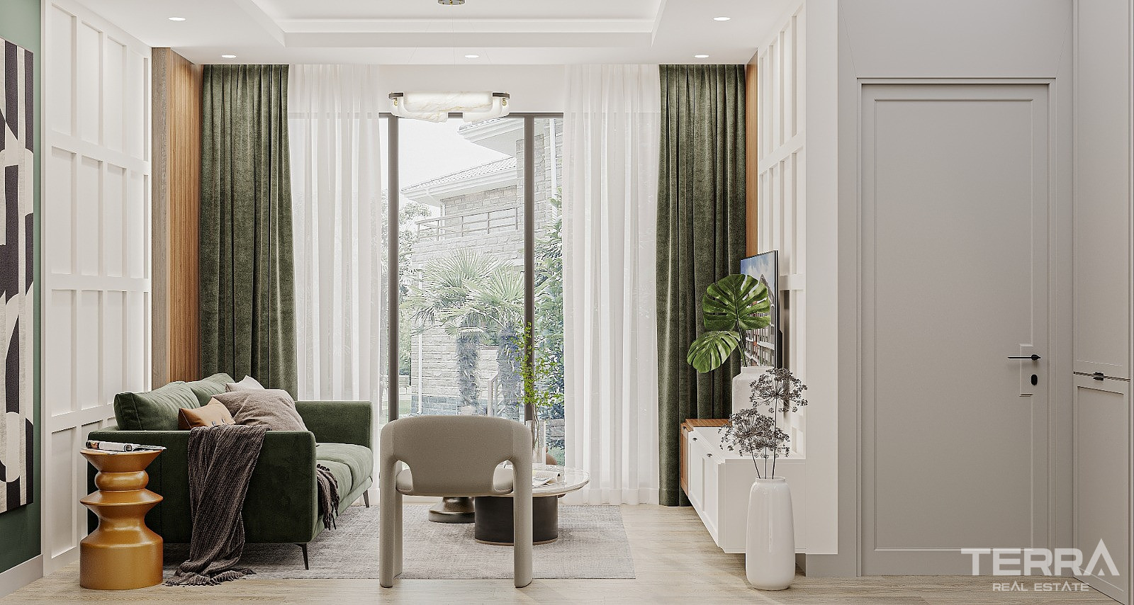 Central Apartments for Sale in Ankara, Gölbaşı, İncek - 115944
