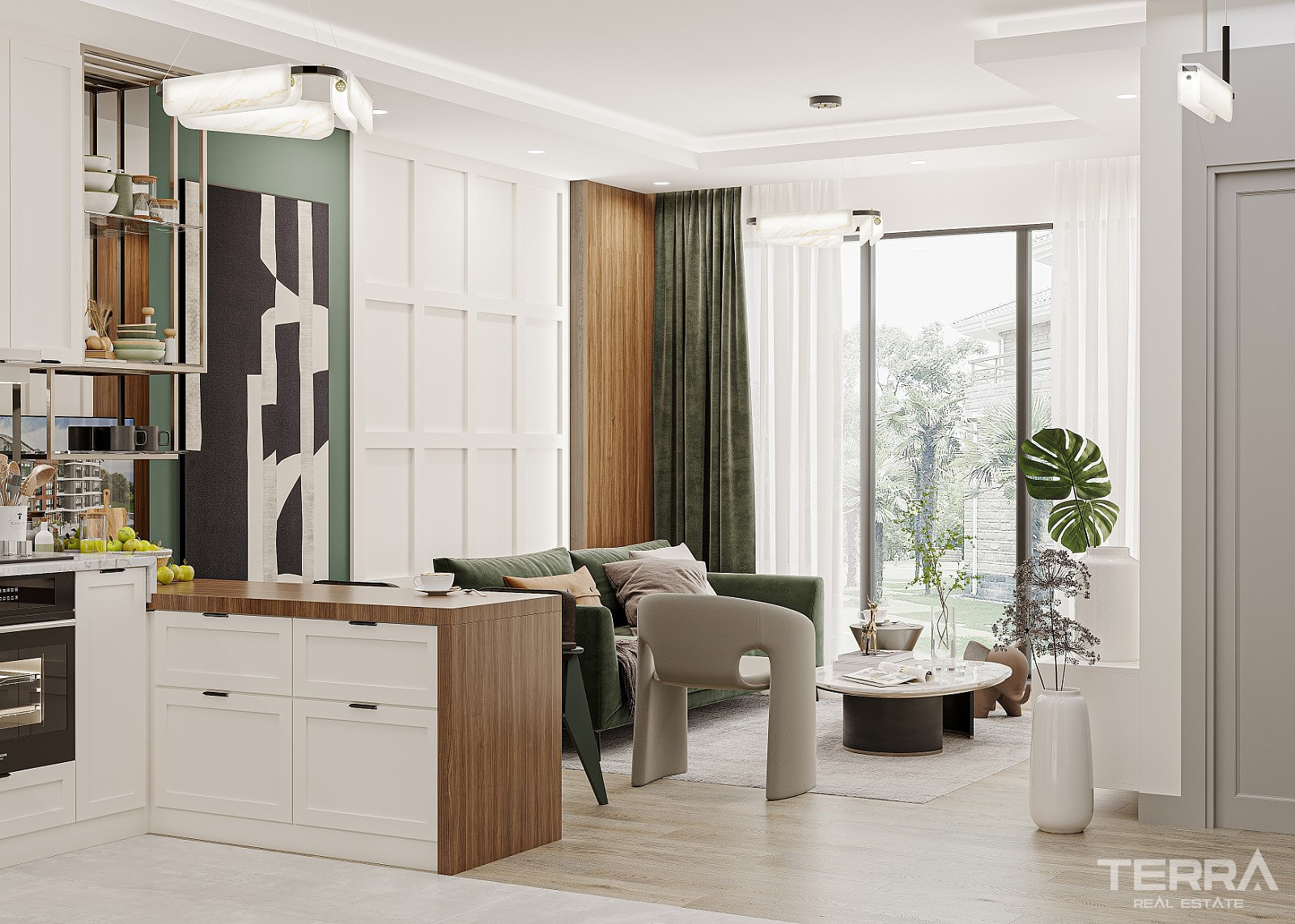 Central Apartments for Sale in Ankara, Gölbaşı, İncek - 115947