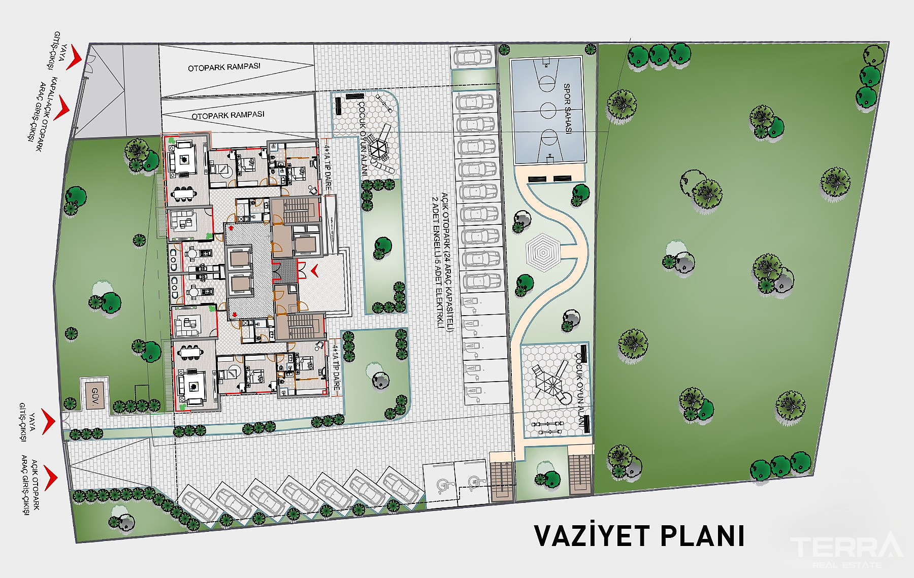 Apartments for Sale in Ankara, Çankaya, Büyükesat - 115984