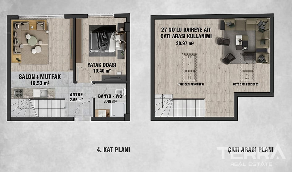 Central Apartments for Sale in Çankaya, Ankara, Turkey - 116036